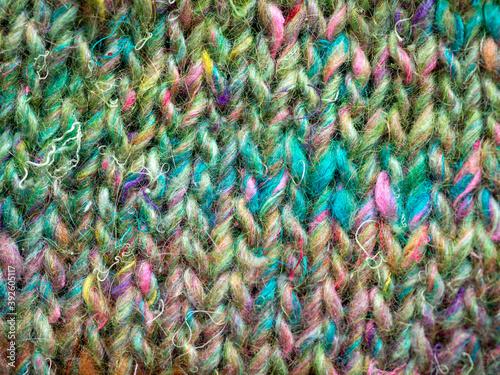 rich green shades hand knitting wool backdrop  © MW Photography 