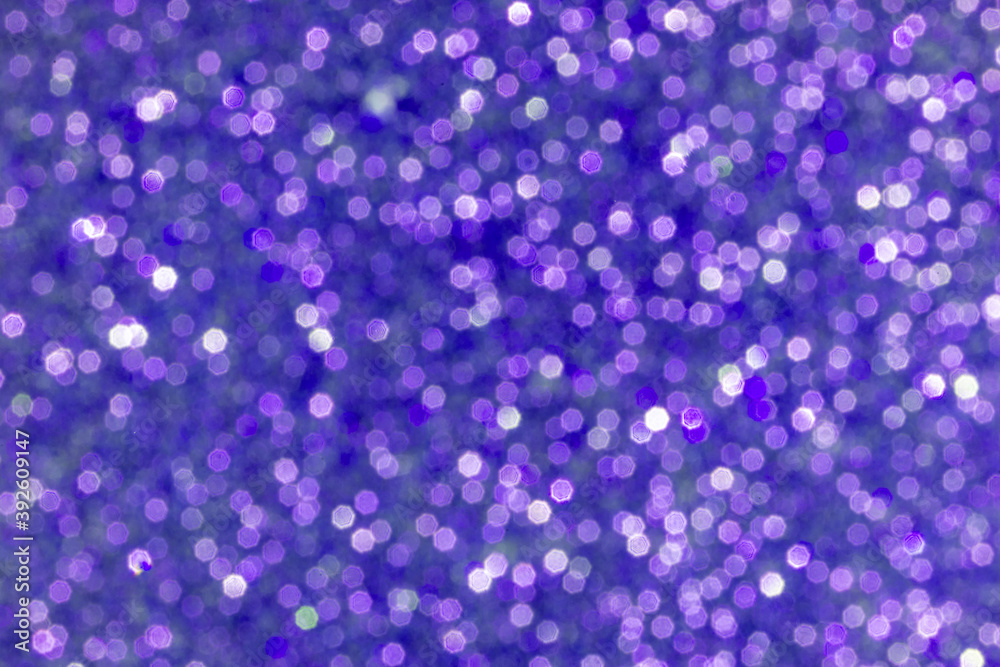 Abstract violet and pink background. Beautiful bokeh effect. Light circles background.