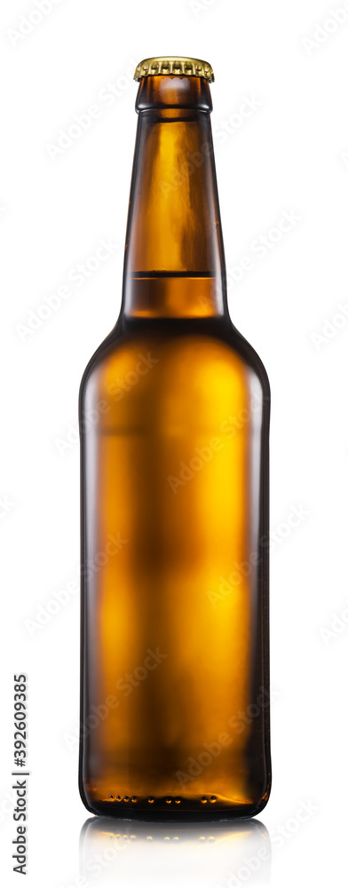 Bottle of light beer isolated on a white background. File contains clipping path. Bottle of light beer isolated on a white background. File contains clipping path.