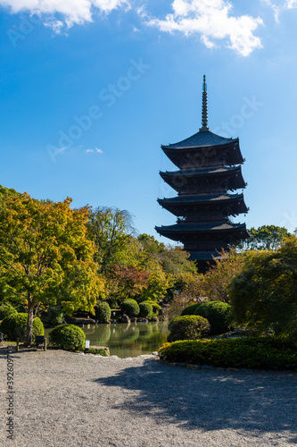 東寺　五重の塔