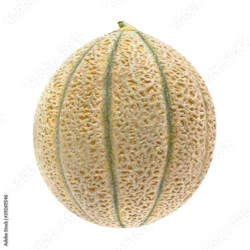 Melon over white