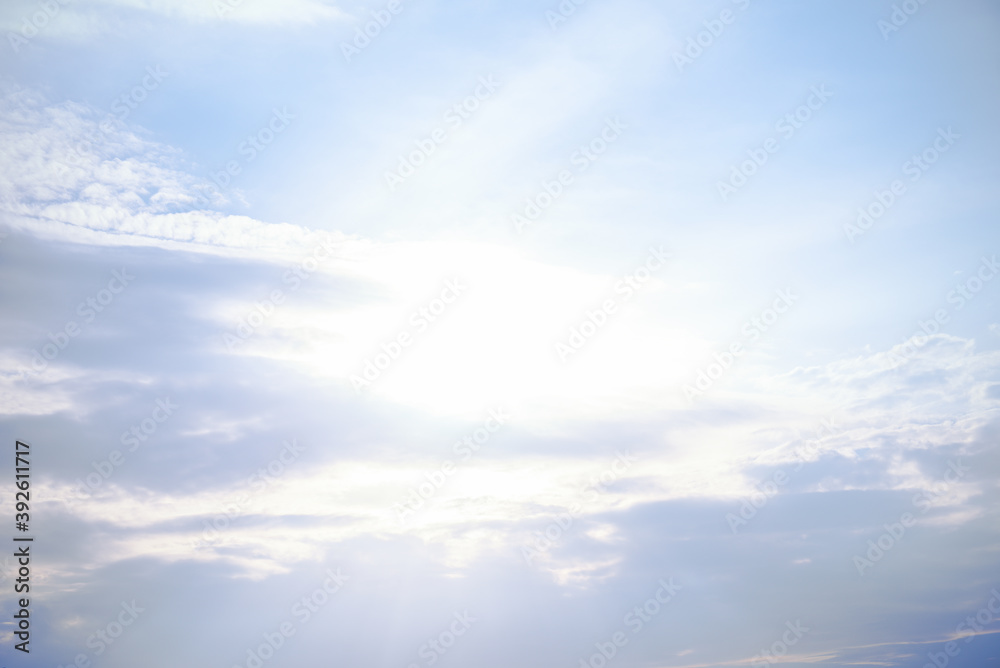 Obraz premium Cloudy outdoor morning bright day