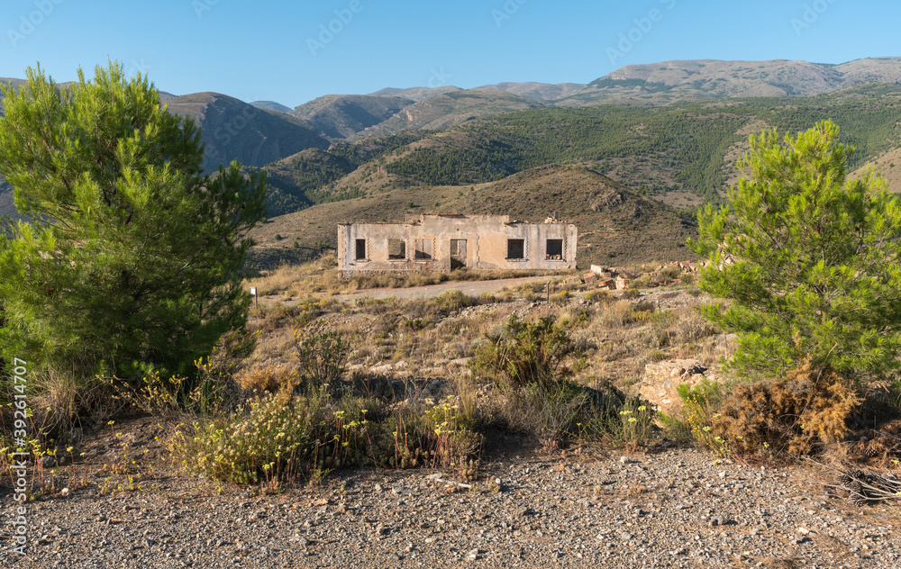 Old mining complex in southern Spain