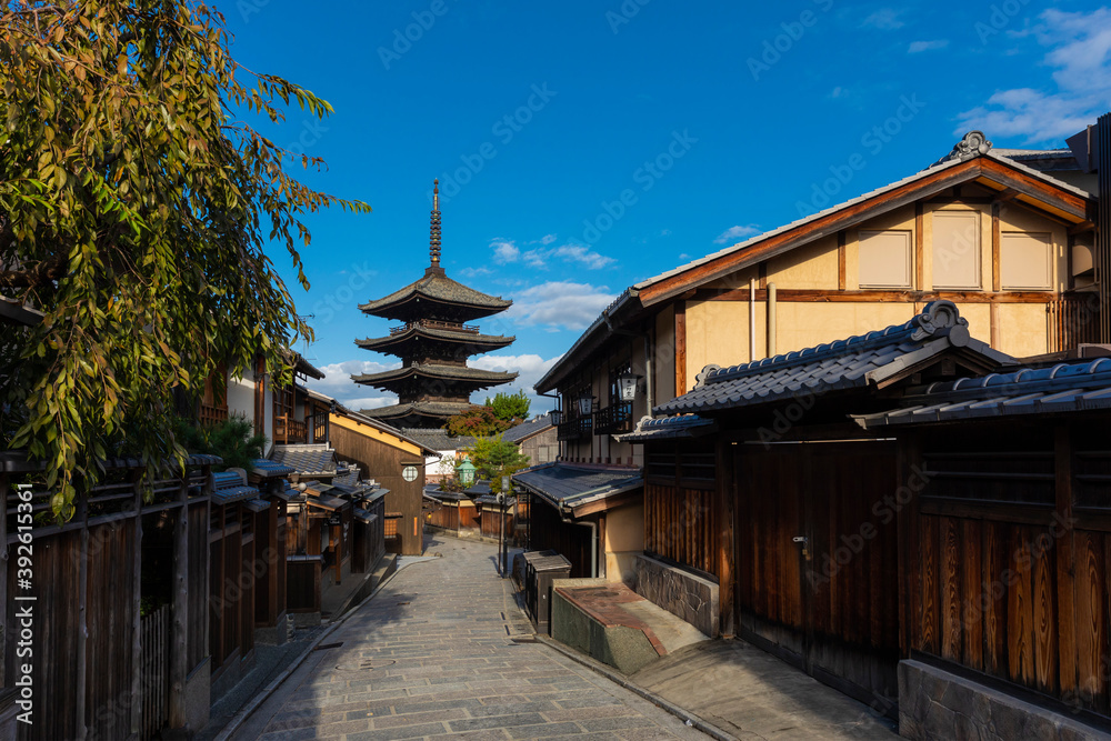 Naklejka premium 京都・八坂の塔