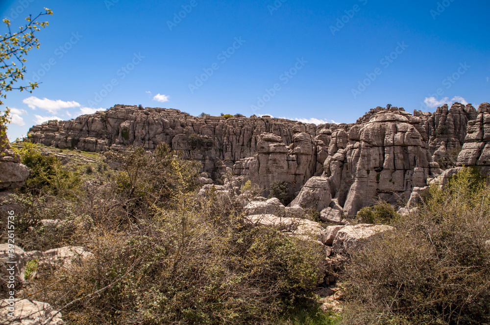 Fototapeta premium El Torcal de Antequera, Málaga, Andalucía. España