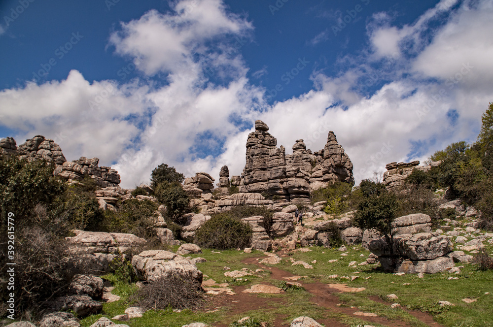 El Torcal de Antequera, Málaga, Andalucía. España