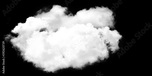 Photography Cloud Stock Image In Black Background
