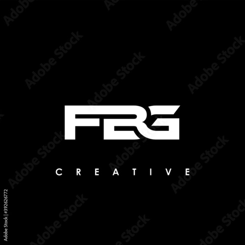FBG Letter Initial Logo Design Template Vector Illustration 