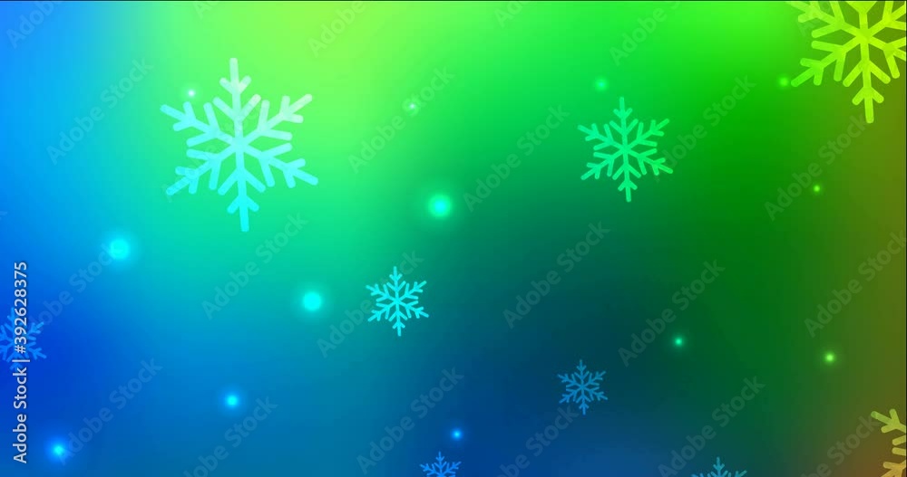 4K looping dark multicolor animated video in celebration style. Holographic abstract video with snow and stars. Film for web advertising. 4096 x 2160, 30 fps. 4K looping dark multicolor animated video in celebration style. Holographic abstract video with snow and stars. Film for web advertising. 4096 x 2160, 30 fps.