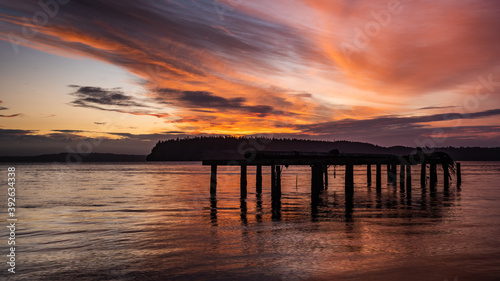 sunrise over the pier © Patrick
