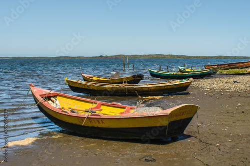 Fototapeta Naklejka Na Ścianę i Meble -  boats on the beach