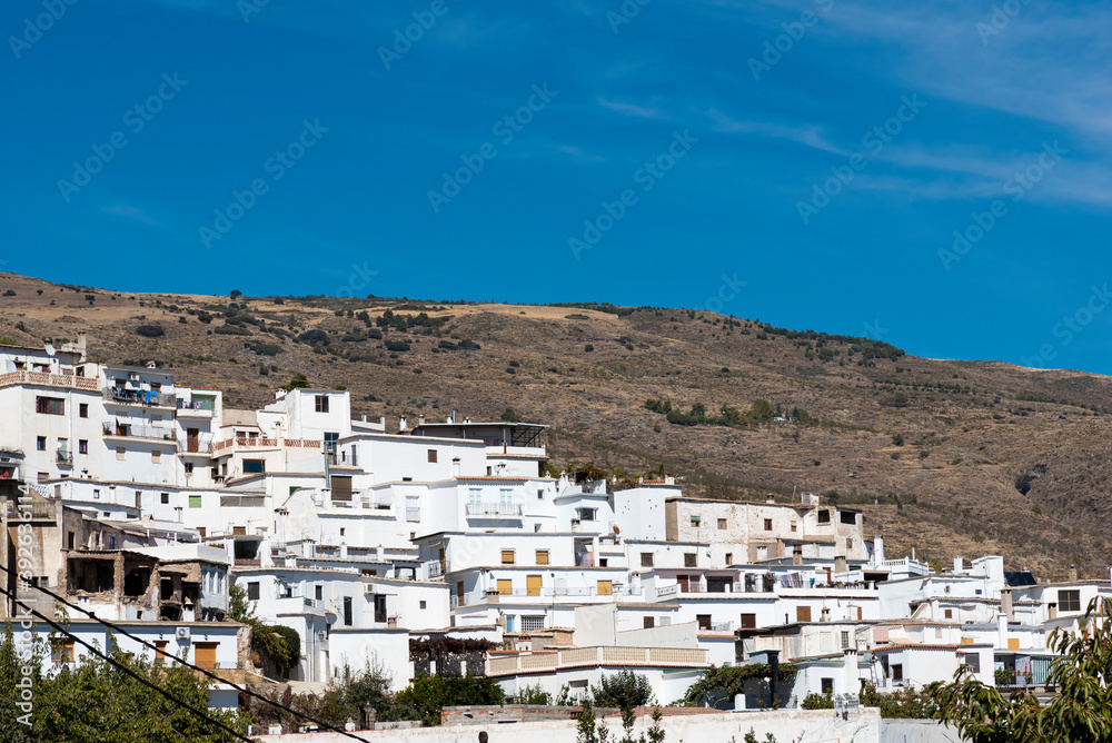 View of Yegen, a small town in the Alpujarra
