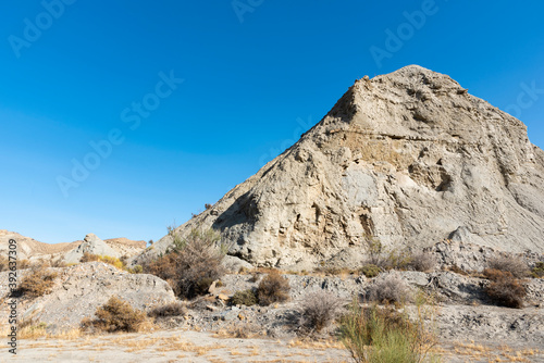 Tabernas desert in Almeria, Spain