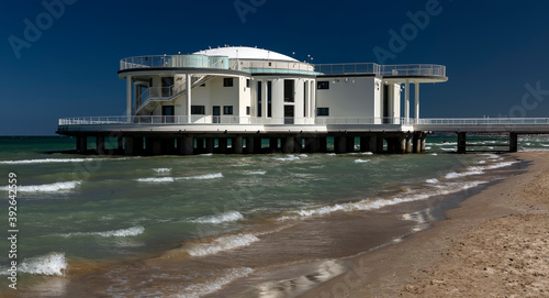 Senigallia – Rotonda a Mare is a structure overlooking the sea built with a shell shape in liberty style photo