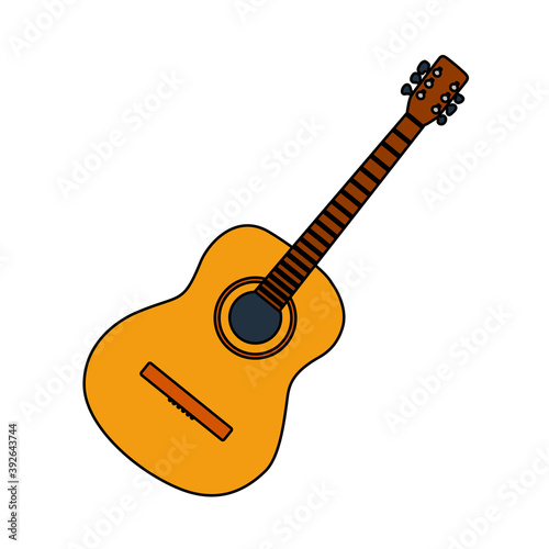 Icon Of Acoustic Guitar