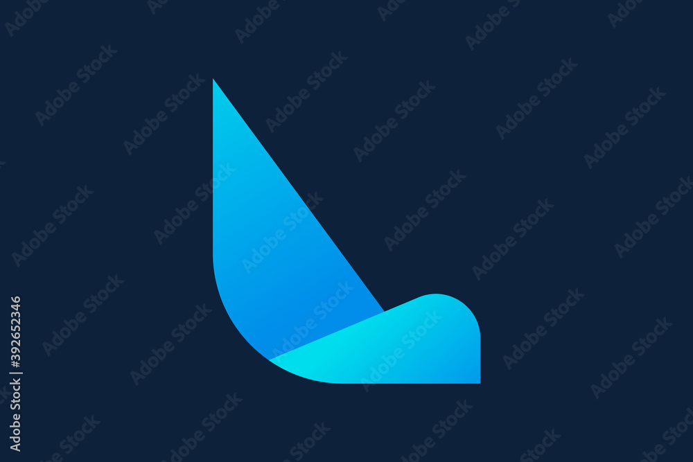 Letter l logo icon design template element Stock Vector | Adobe Stock