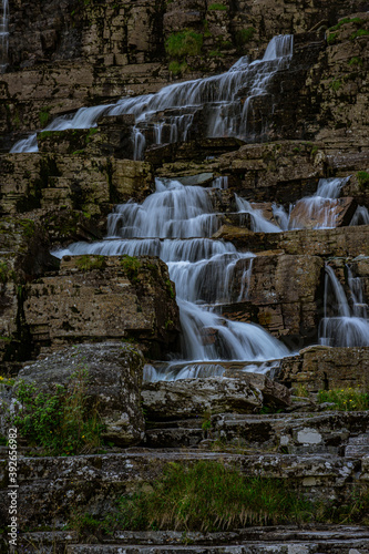 Tvindefossen near Vossevangen in Norway