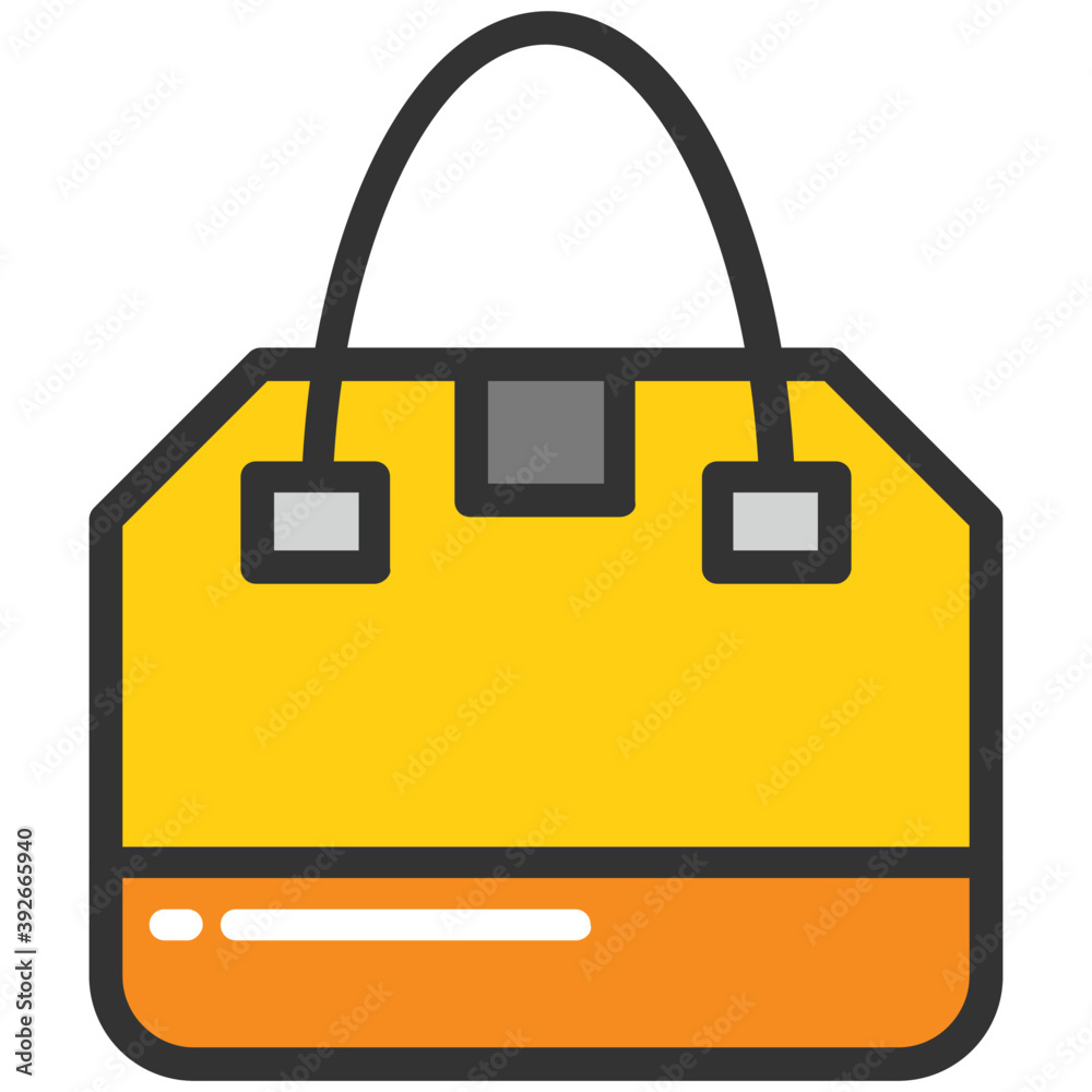 A colorful ladies handbag resembling sac
A colorful ladies handbag resembling sac