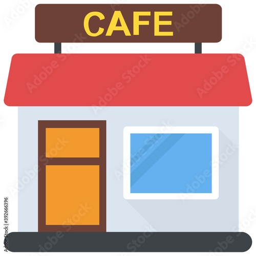 
Small coffee house, an internet cafe
