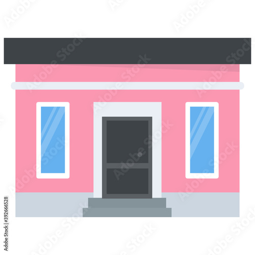 
A family house, residential building
