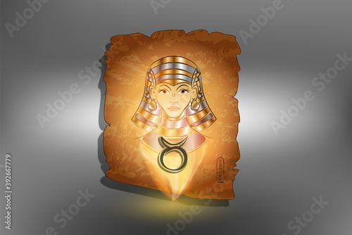 Egyptian goddess and zodiac sign.