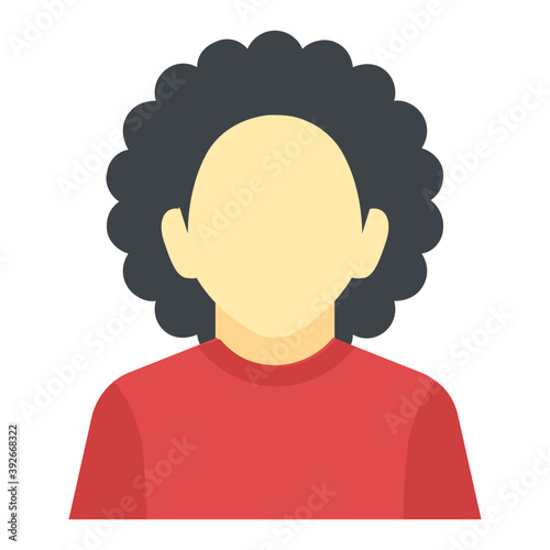 
A person with curly hairstyle and african avatar is rap dancer
