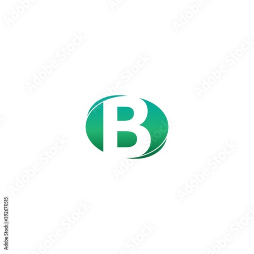 Letter B icon logo creative design