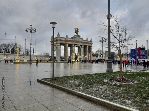 Photography columns in moscow