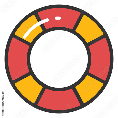 
Lifesaver Vector Icon
