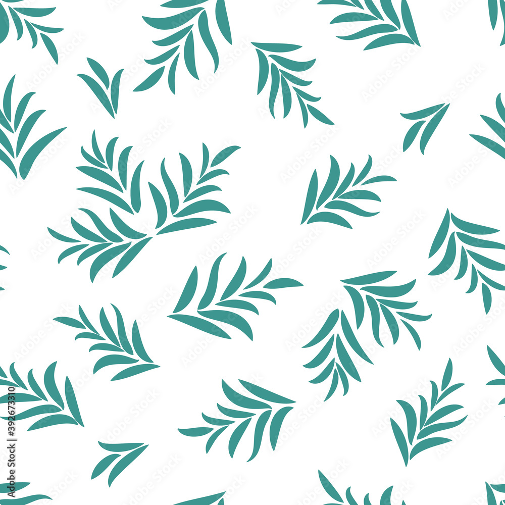 Seamless leaves background Seamless leaves background