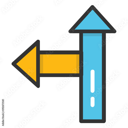 
Signpost Vector Icon
