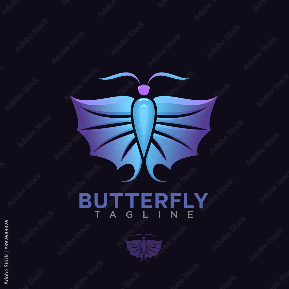 Butterfly logo Butterfly logo