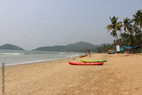 kayak on the coast of Goa India