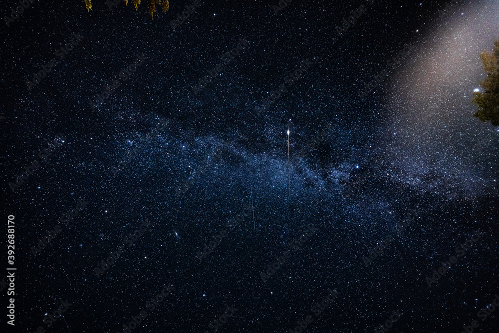 Night Sky, Milky Way. Nature landscape. Night Sky, Milky Way. Nature landscape.