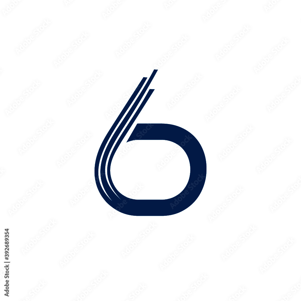 Logo O letter isolated on white background Logo O letter isolated on white background