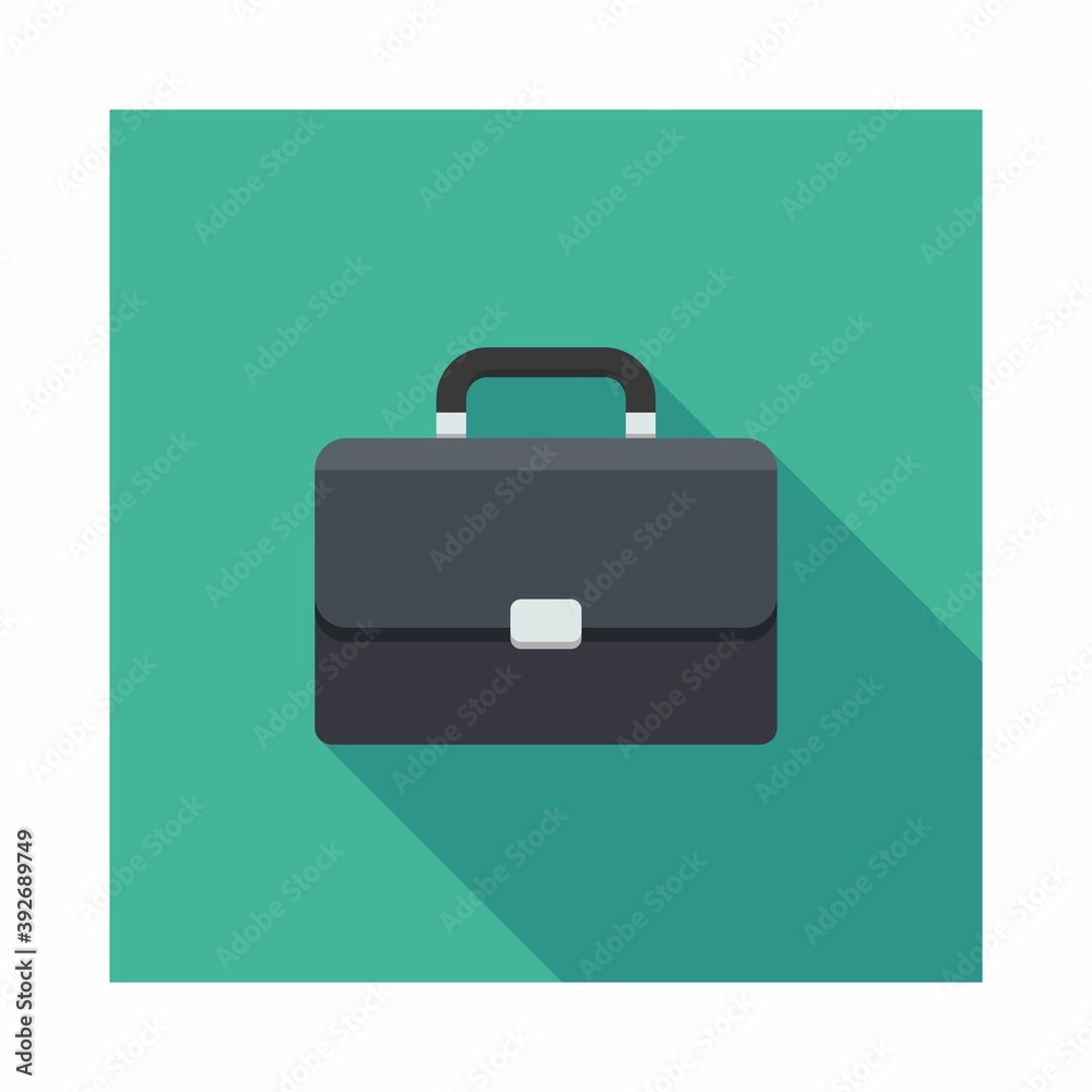 Briefcase icon vector isolated. Briefcase icon vector isolated.