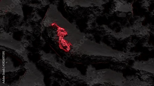 Lava Cooling