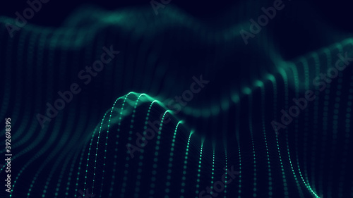 Digital technology background. Abstract connections. Hybrid technology. Big data, artificial intelligence, music hud. Blockchain and cryptocurrency. 