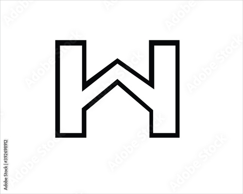 h and a creative logo letter designs and monograms