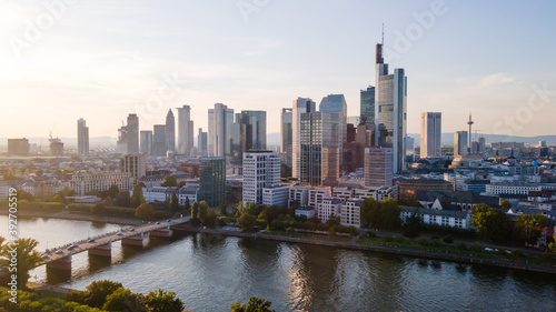 Skyline Frankfurt © Taunus-Copter