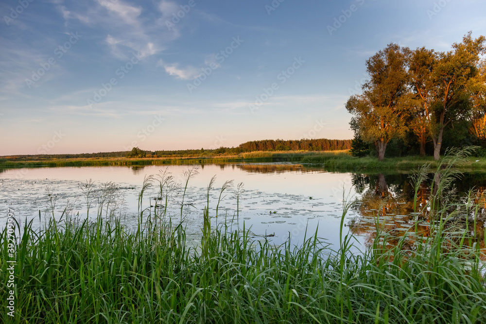 Fototapeta premium lake in autumn