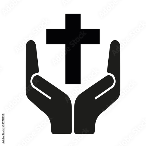 Handle Christian cross with care