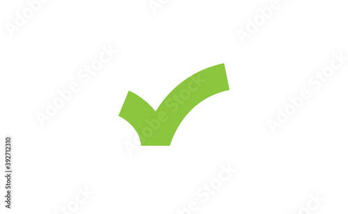 Free Download Tick check mark vector icon. Green approval symbol. - GFXLoad