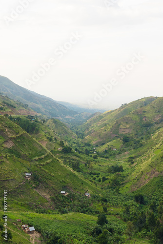 Great Rift Valley in Uganda, Africa