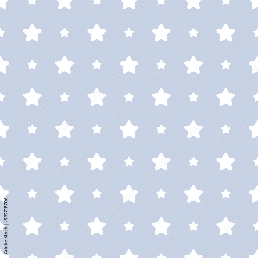 Vector seamless childish pattern with stars. Star pattern , illustration texture for paper, wrapping and fabric Vector seamless childish pattern with stars. Star pattern , illustration texture for paper, wrapping and fabric