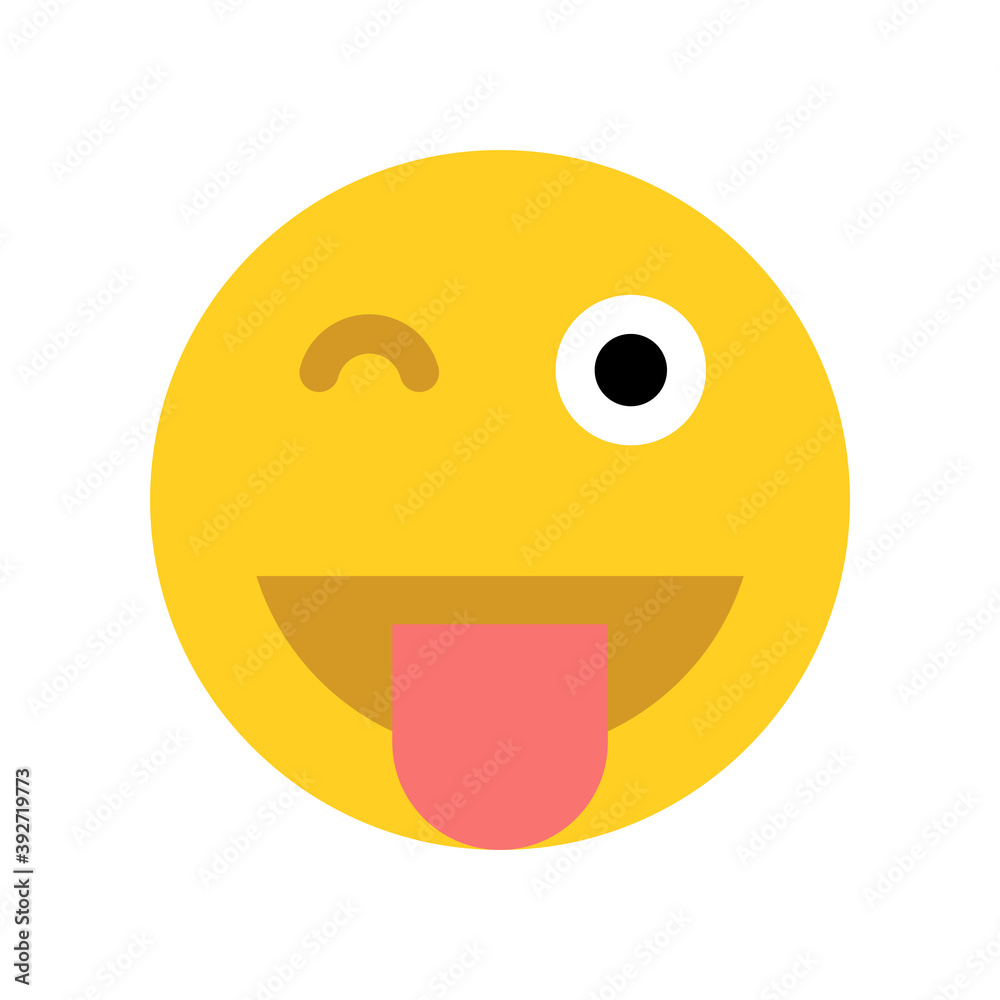 Happy yellow emoji face. Happy yellow emoji face.