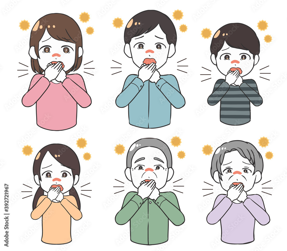 花粉症でくしゃみ 家族 花粉症でくしゃみ 家族