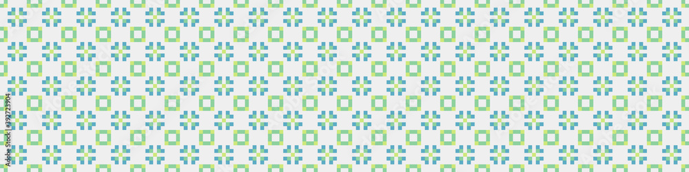 Abstract Cross Pattern Dots Logo generative computational art illustration