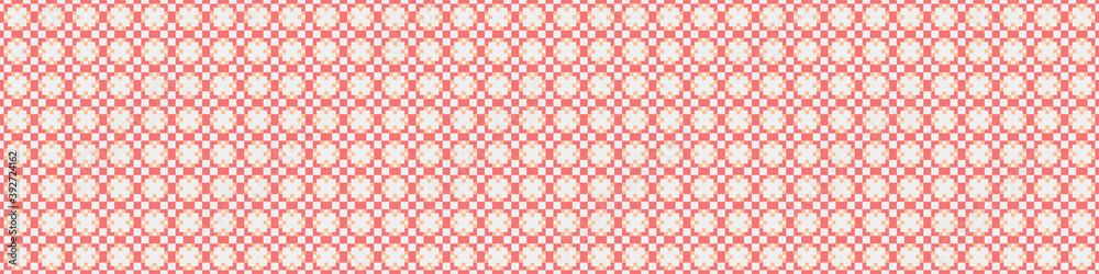 Abstract Cross Pattern Dots Logo generative computational art illustration