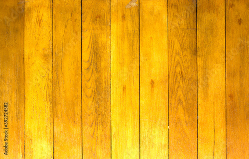 Yellow wood wall